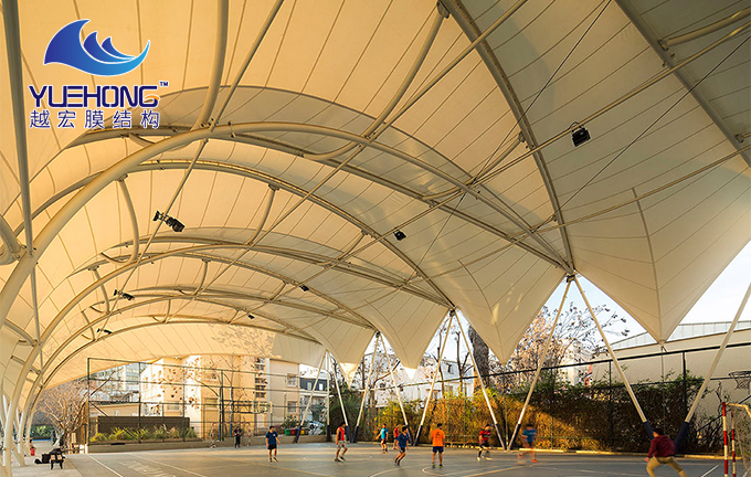 足球場膜結構