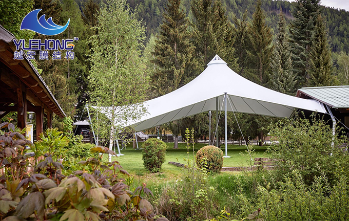 旅游景區景觀張拉膜