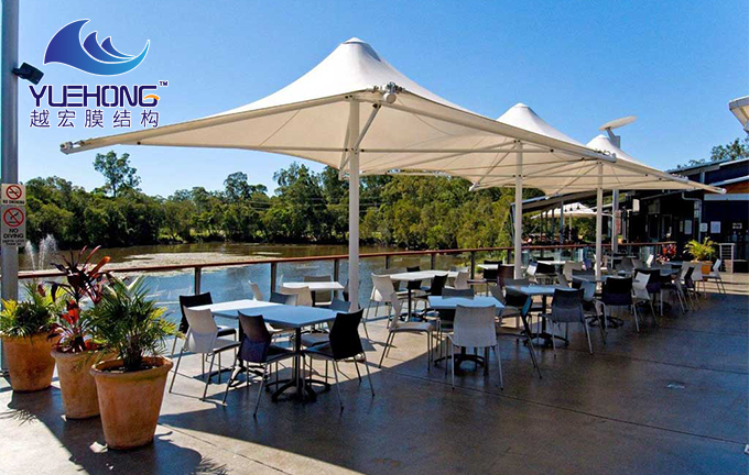 餐廳膜結(jié)構(gòu)遮陽(yáng)棚